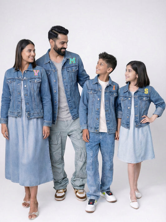 Personalised Family Denim Jackets (Pre-order)