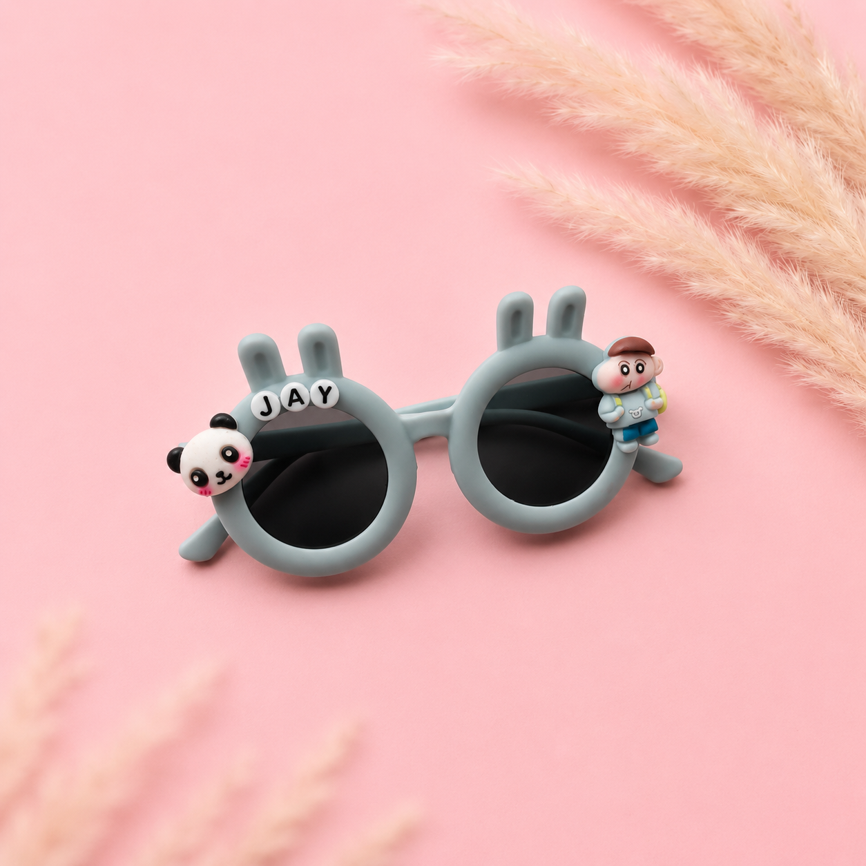 Pastel Blue Bunny Personalised Sunglasses