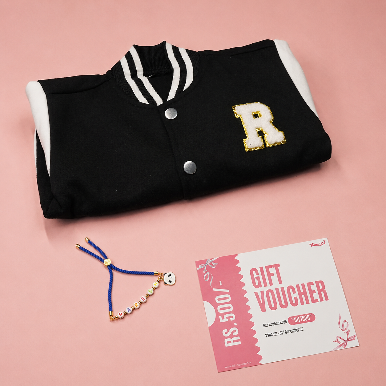 Personalised Varsity Jackets With Rakhi