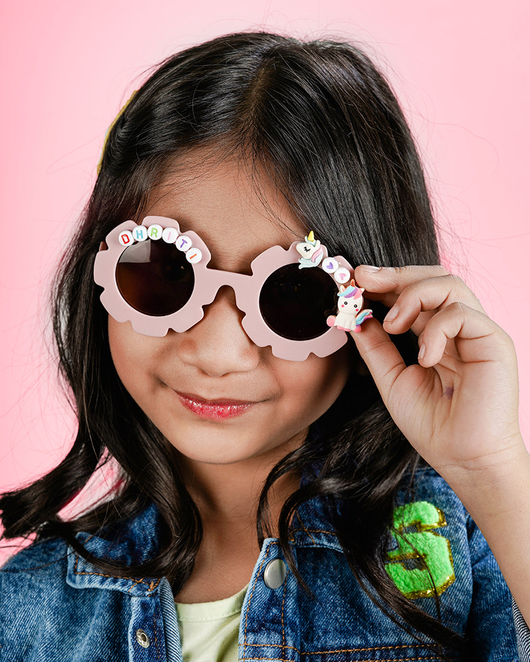 Kids Personalised Flower Sunglasses