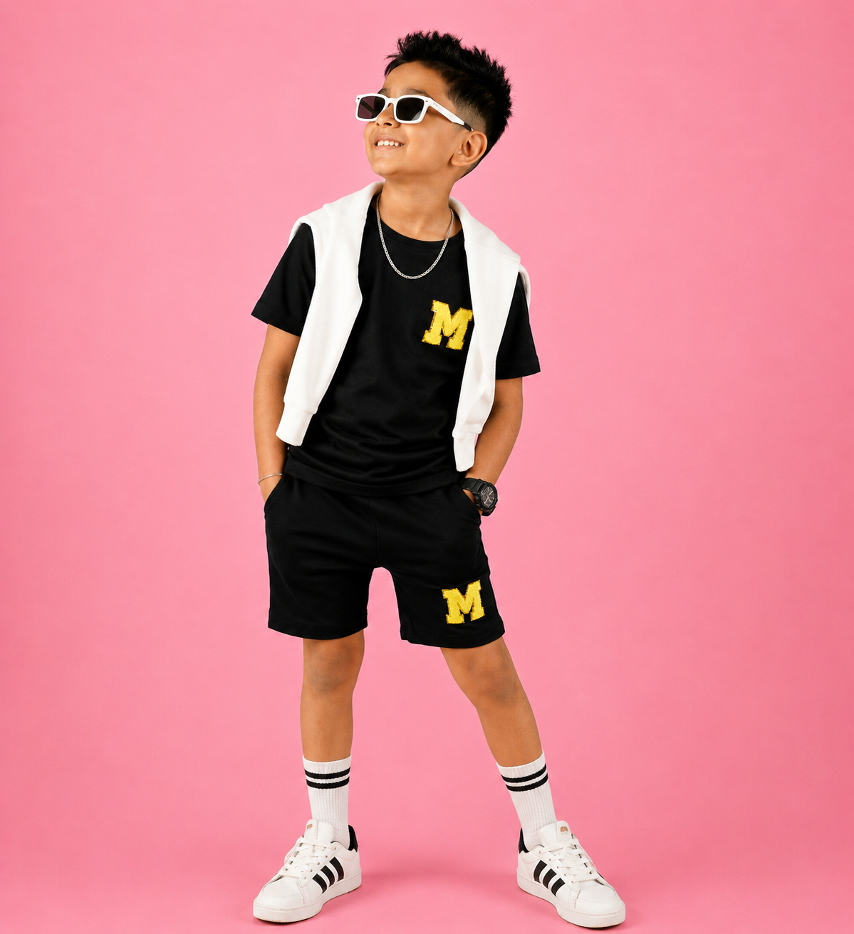 Black - Personalised Co-ord Set
