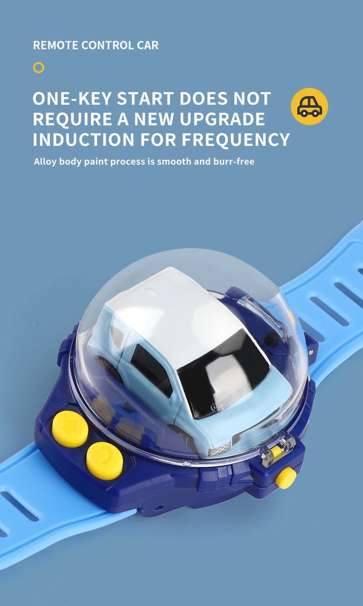 Remote Control RC Car Watch 🚗