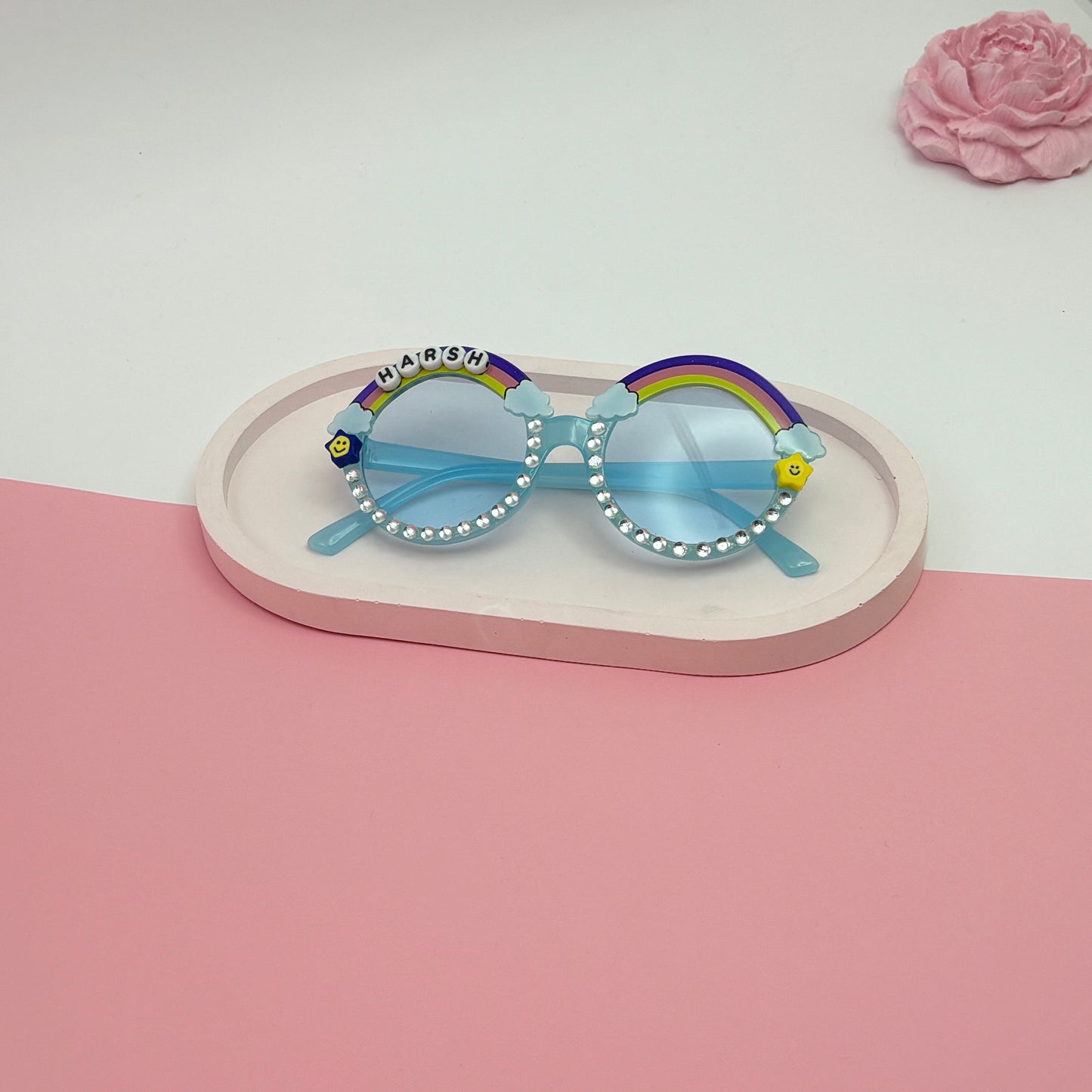 Kids Personalised Rainbow Sunglasses