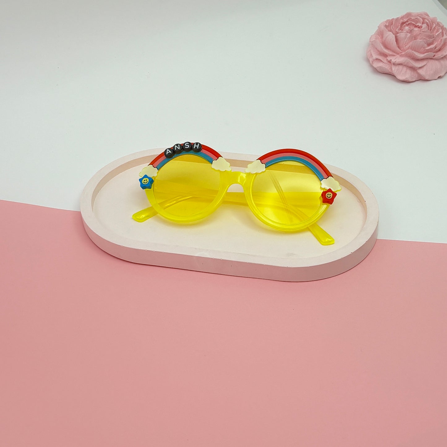 Kids Personalised Rainbow Sunglasses
