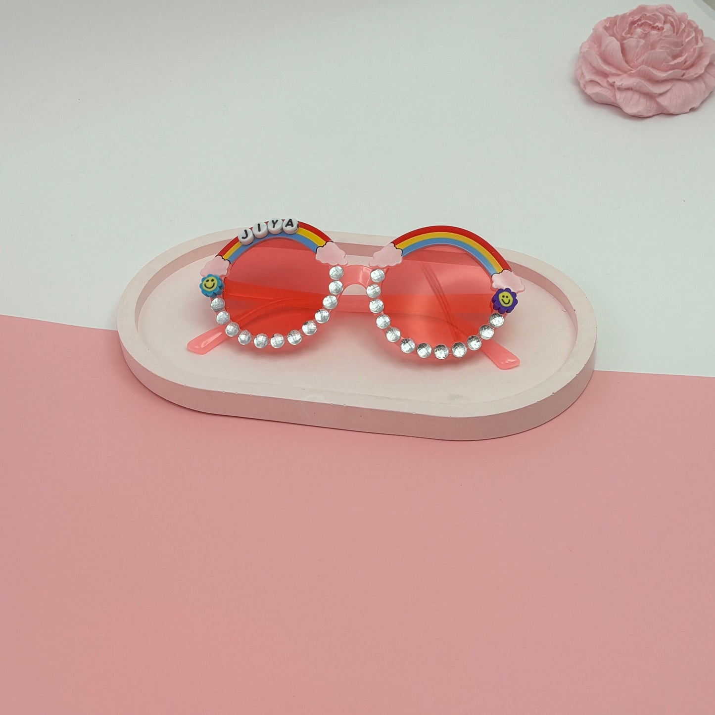 Kids Personalised Rainbow Sunglasses