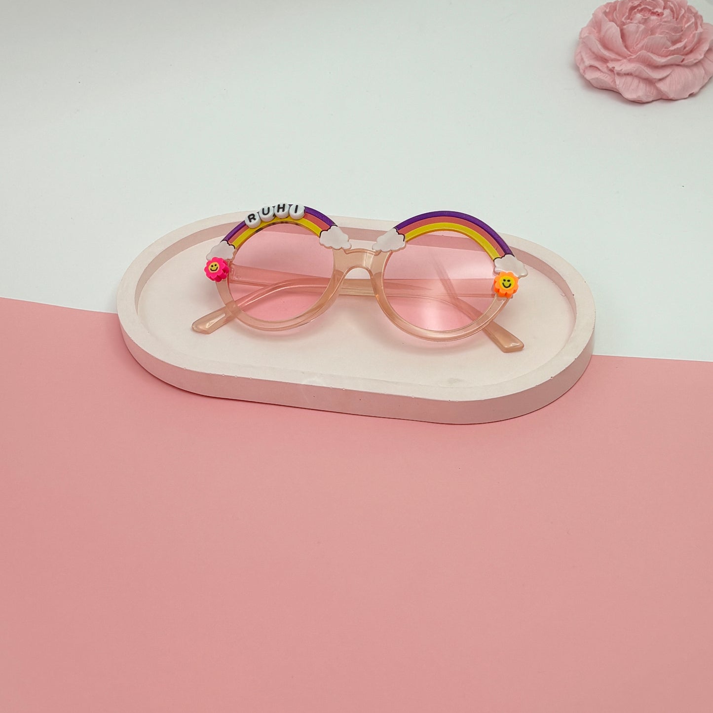 Kids Personalised Rainbow Sunglasses