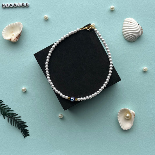 Kids Evil Eye Necklace & Bracelet Combo