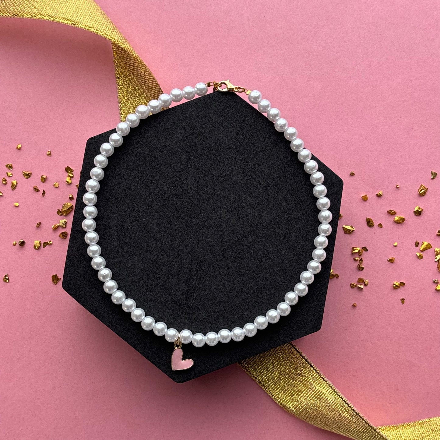 Kids Heart Charm Necklace