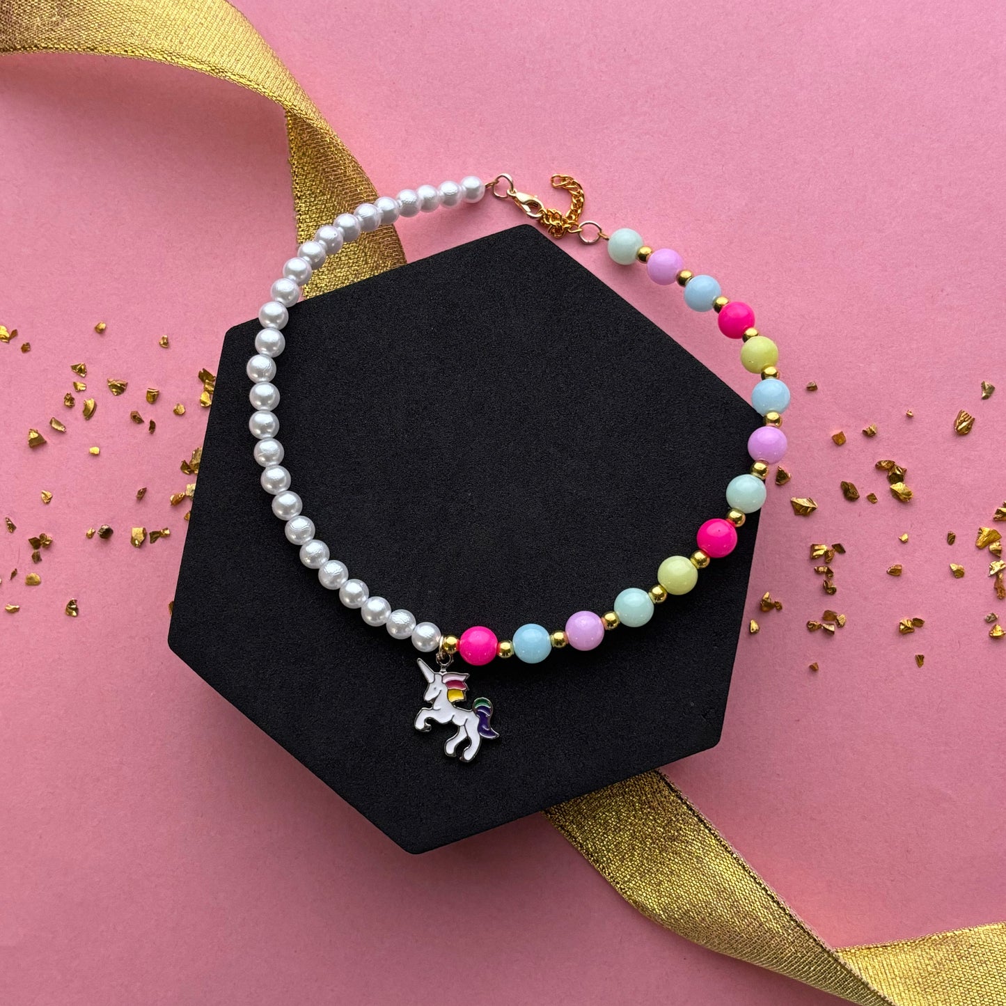 Kids Unicorn Charm Necklace