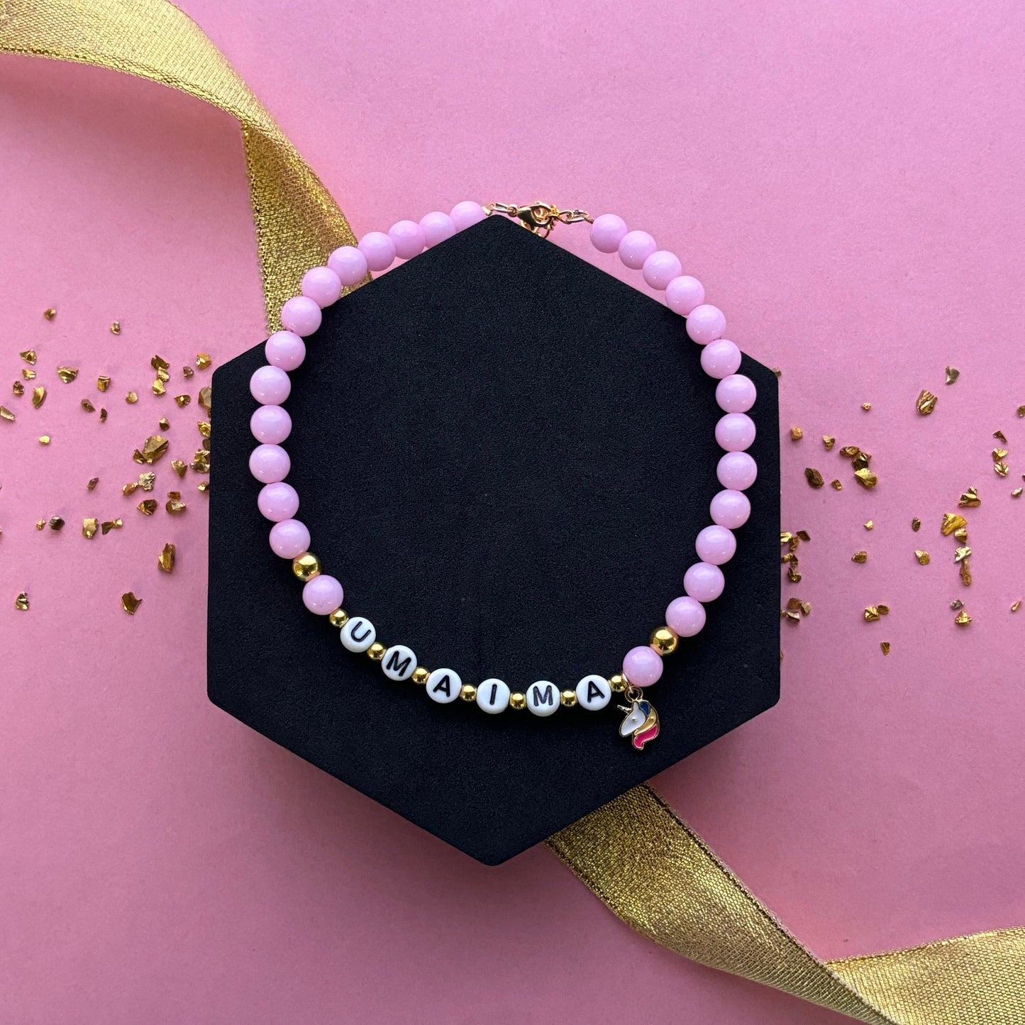 Kids Personalised Bead Necklace Return Gift
