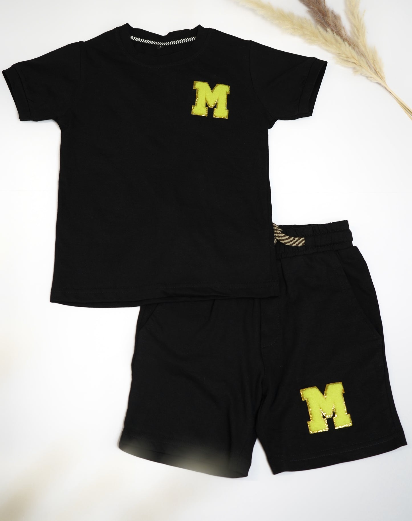 Black - Personalised Co-ord Set