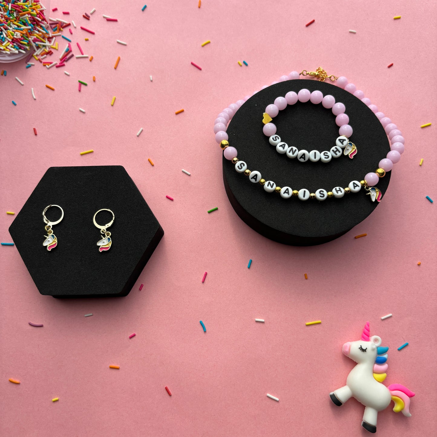 Bead Personalised Jewellery Set