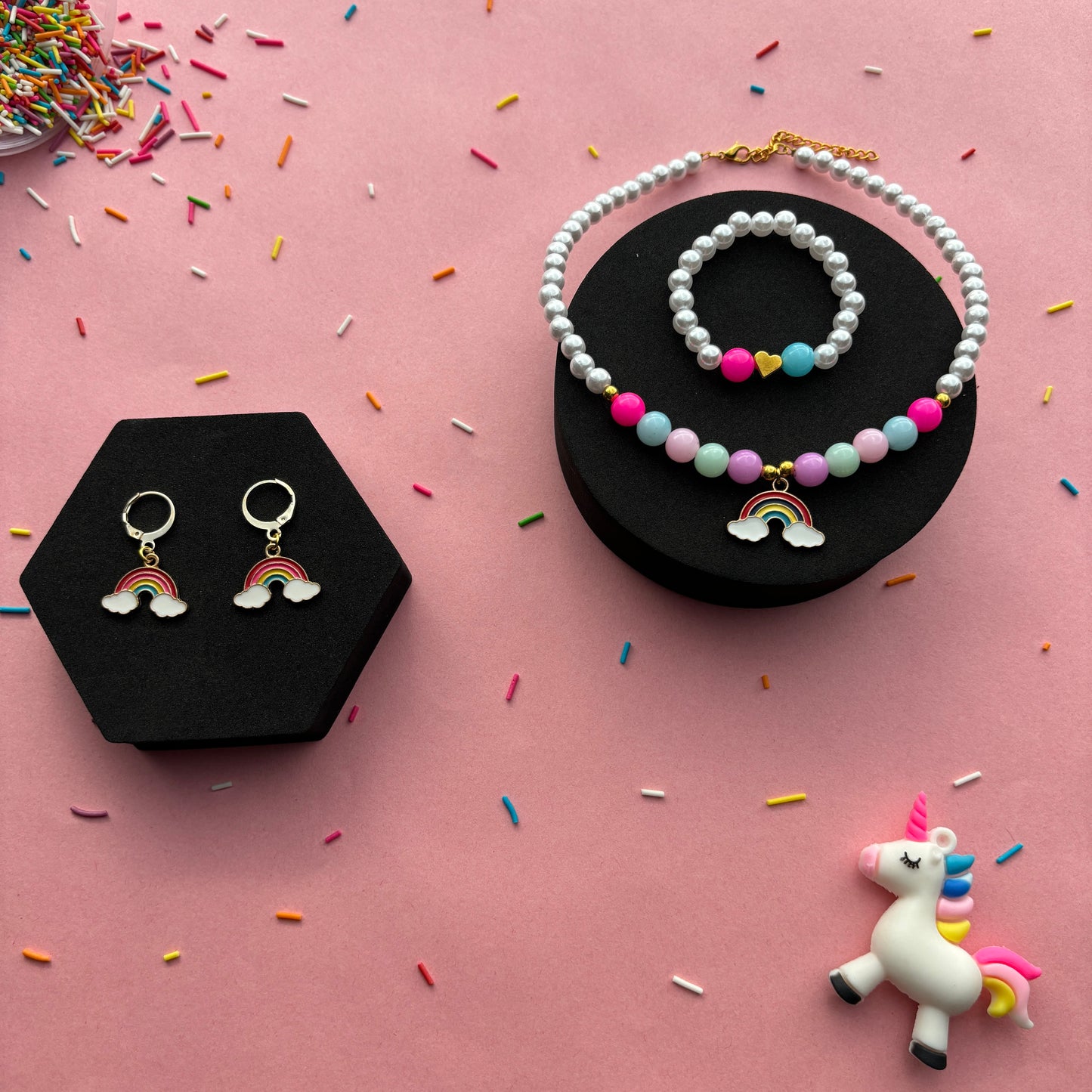 Rainbow Jewellery Set
