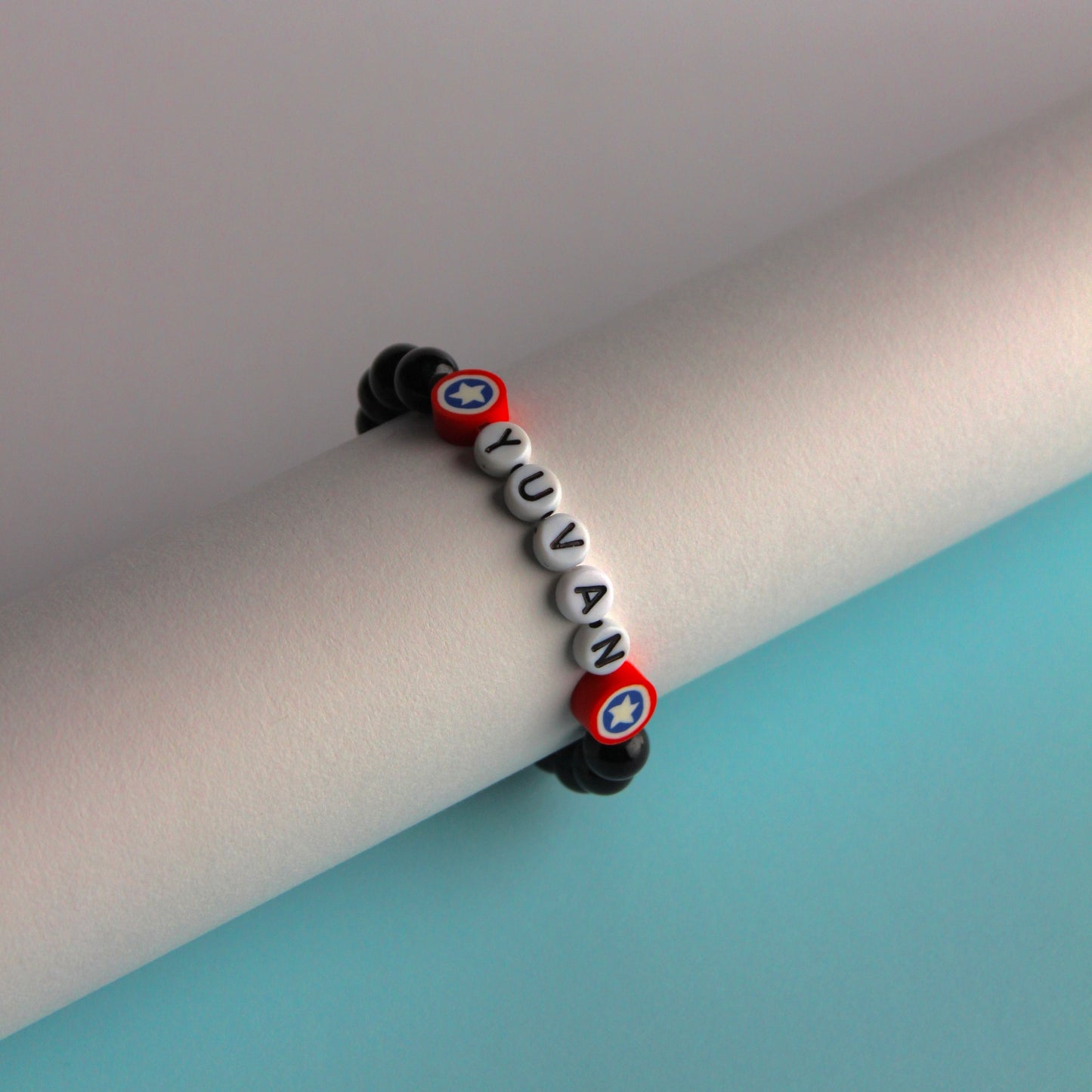 Kids Superhero Personalised Bracelet