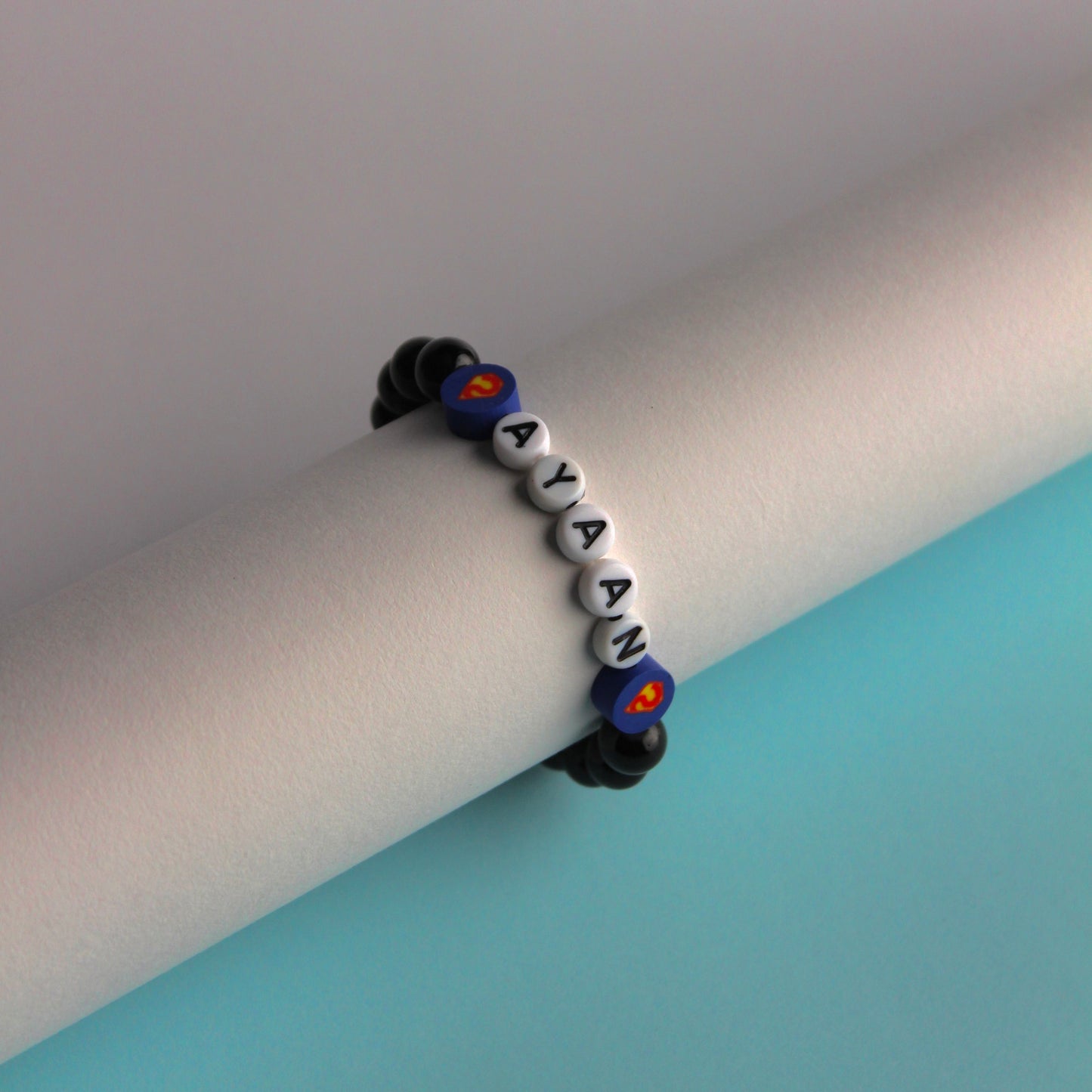 Kids Superhero Personalised Bracelet