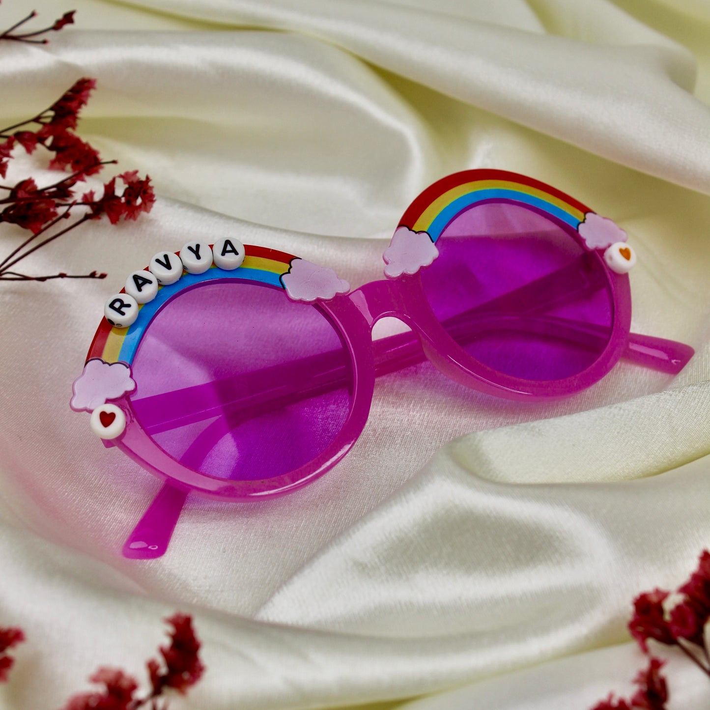 Kids Personalised Rainbow Sunglasses