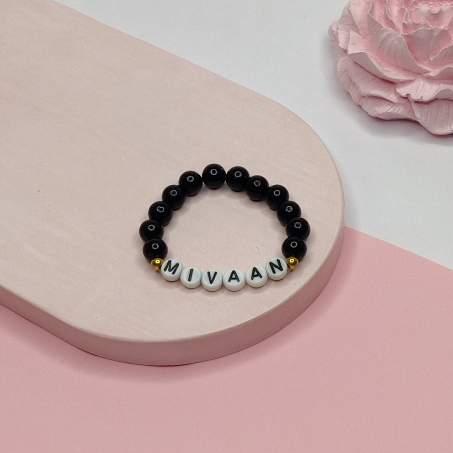Boys Personalised Name Bracelet