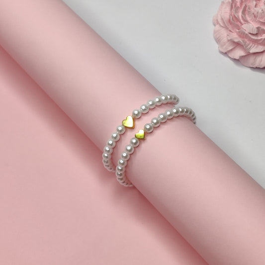 Family Matching Heart Bracelet Combo