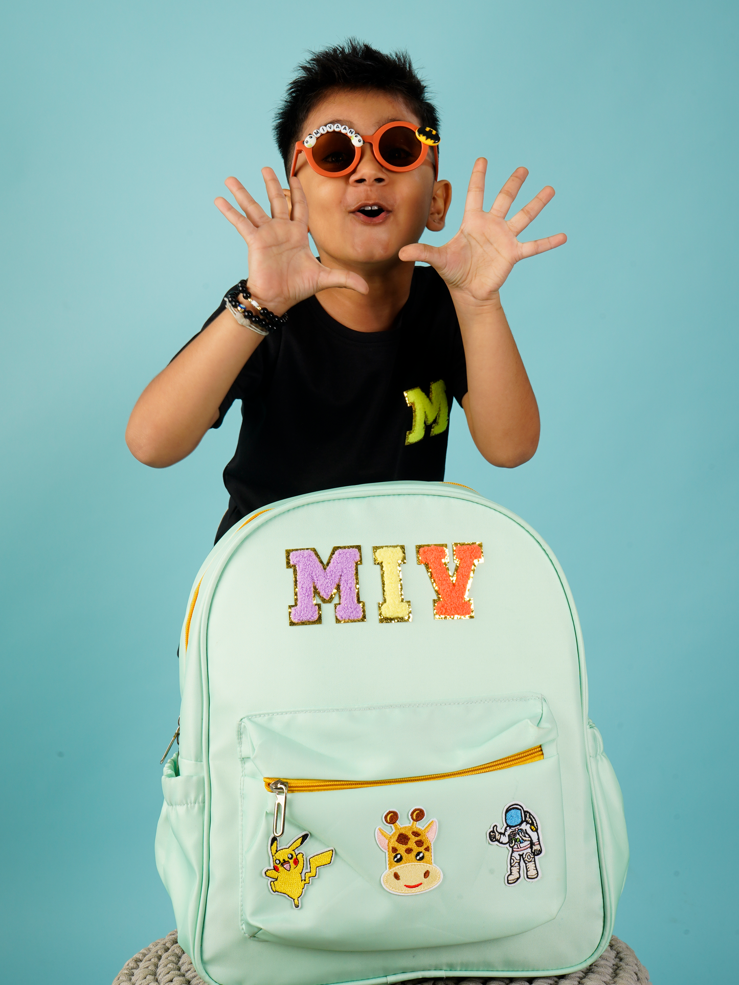 Cool Kid Combo (Backpack,Co-ord set, Sunglasses & Cap)