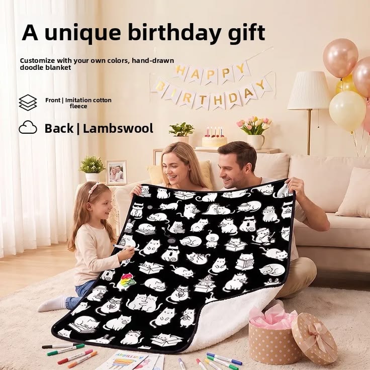DIY Colouring Blanket