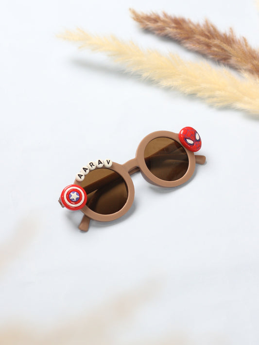 Coca Mocha Kids Personalised Sunglasses