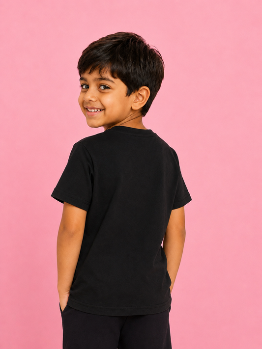 Initial Black T-shirt