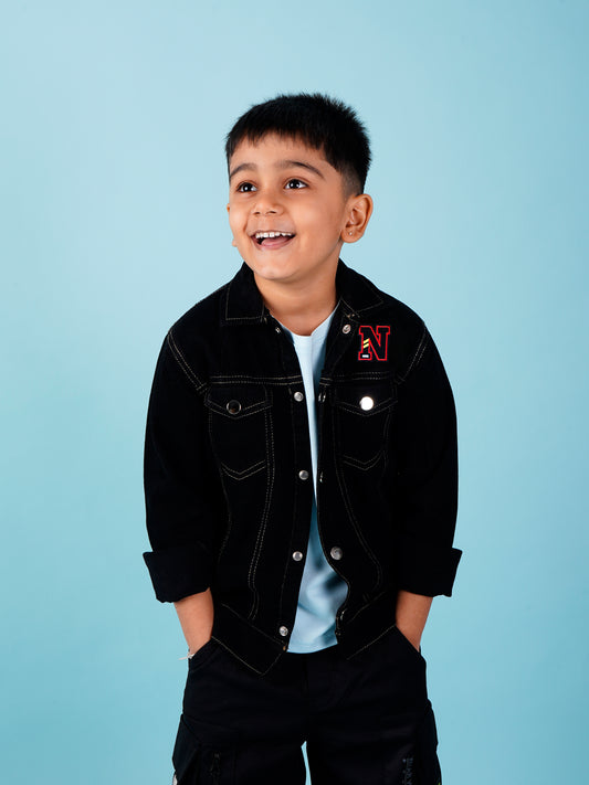 Black Personalised Jacket 2.0