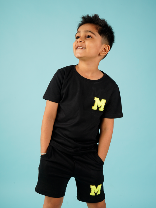 Black - Personalised Co-ord Set