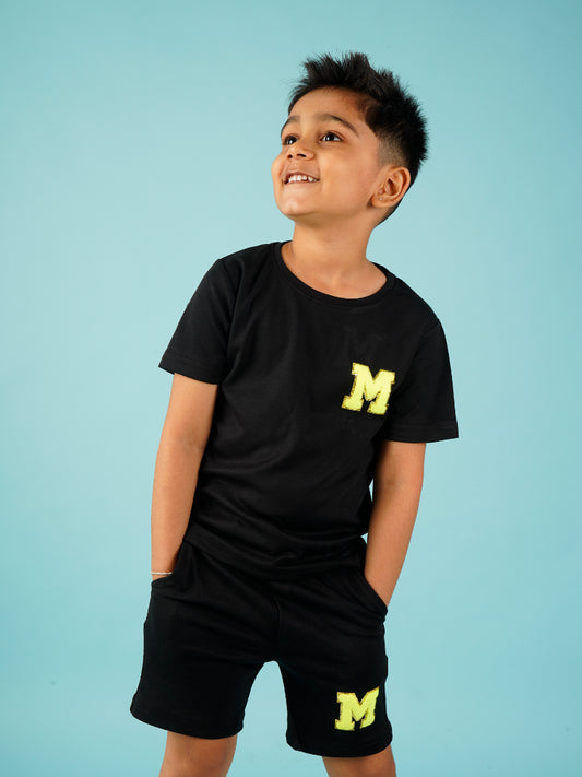 Black - Personalised Co-ord Set