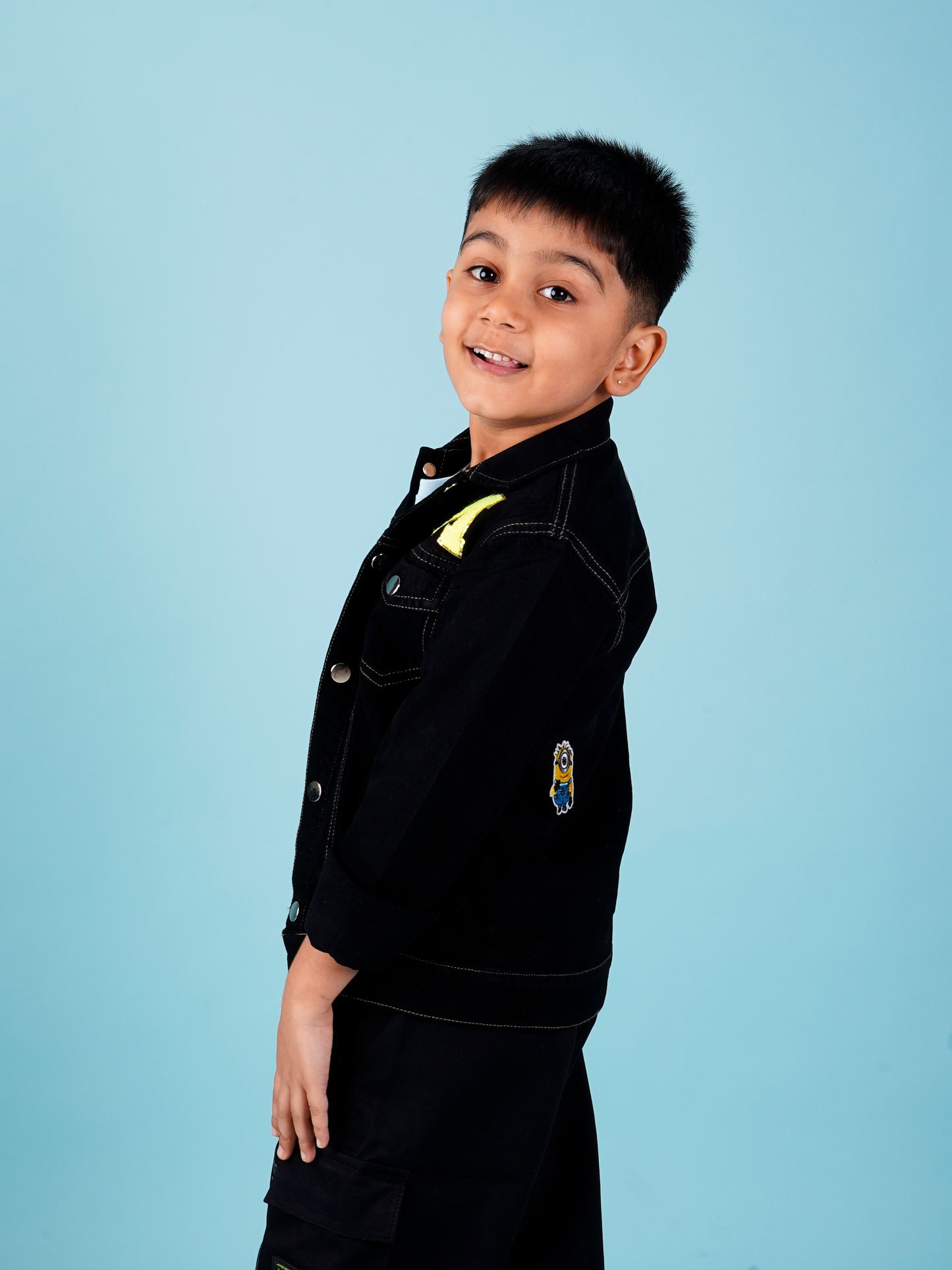 DIY Black Personalised Jacket