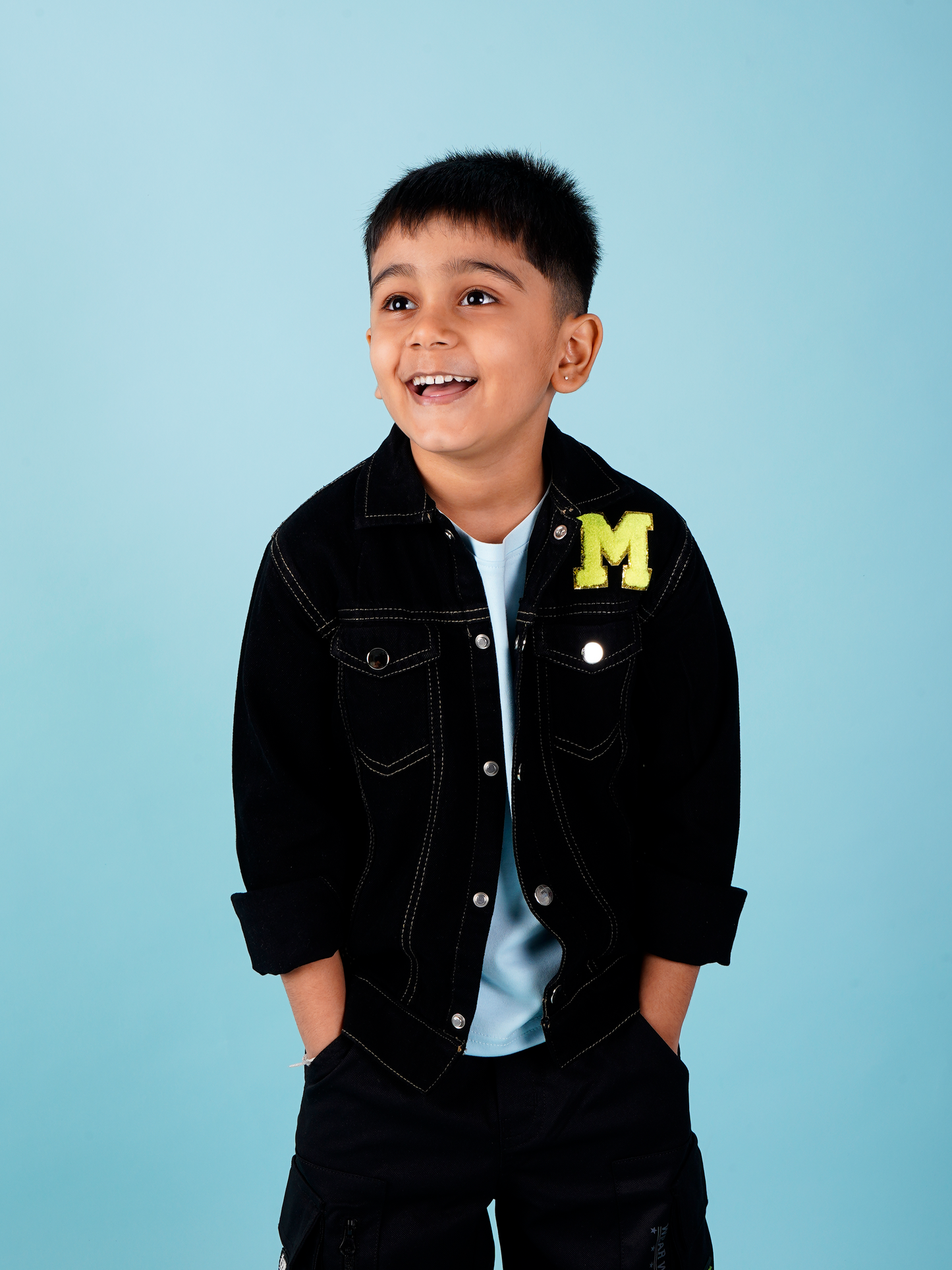 DIY Black Personalised Jacket