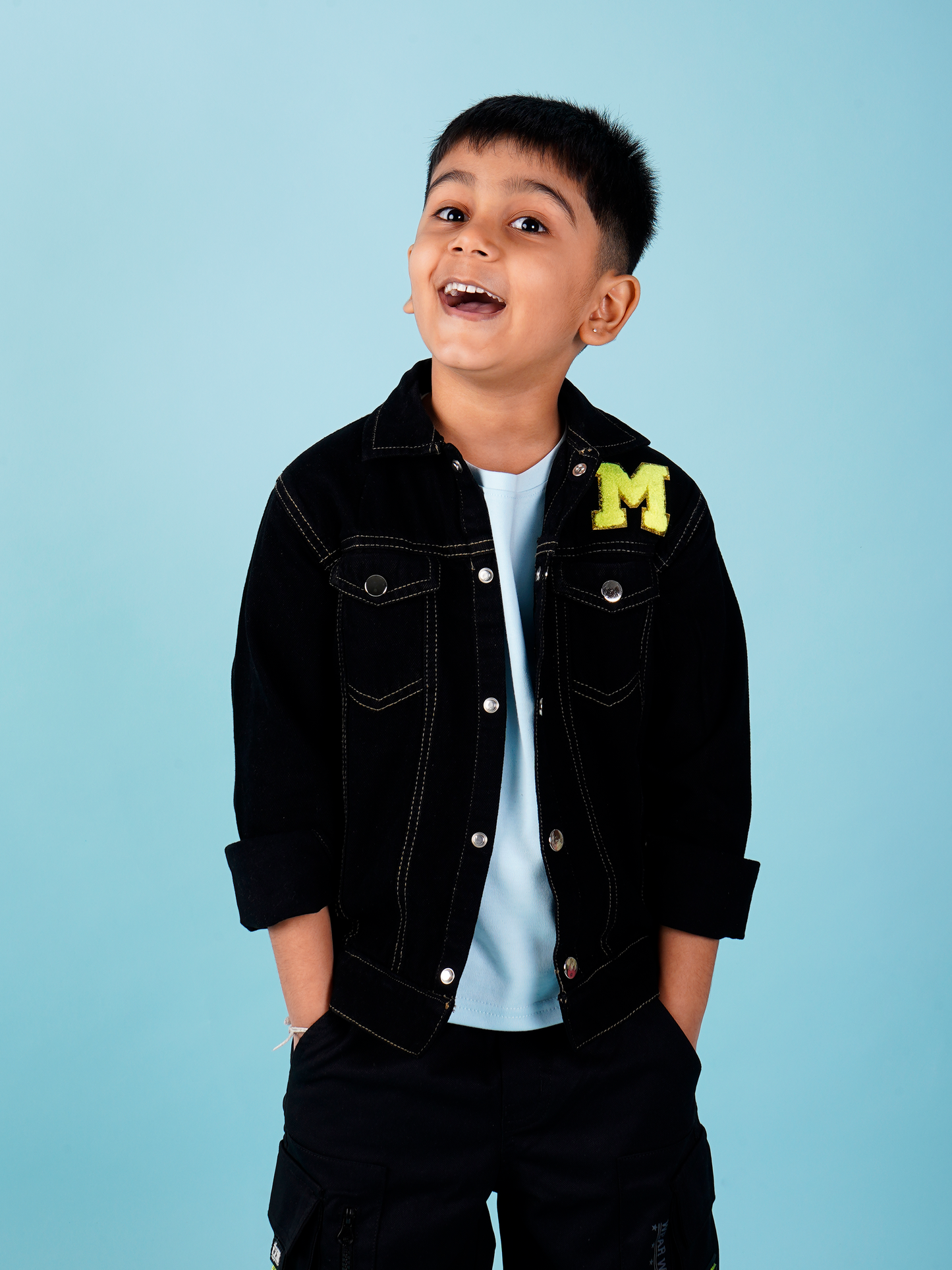 DIY Black Personalised Jacket