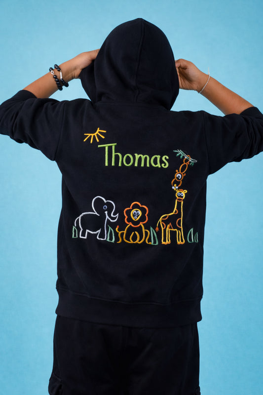 Personalised Embroidered Hoodie