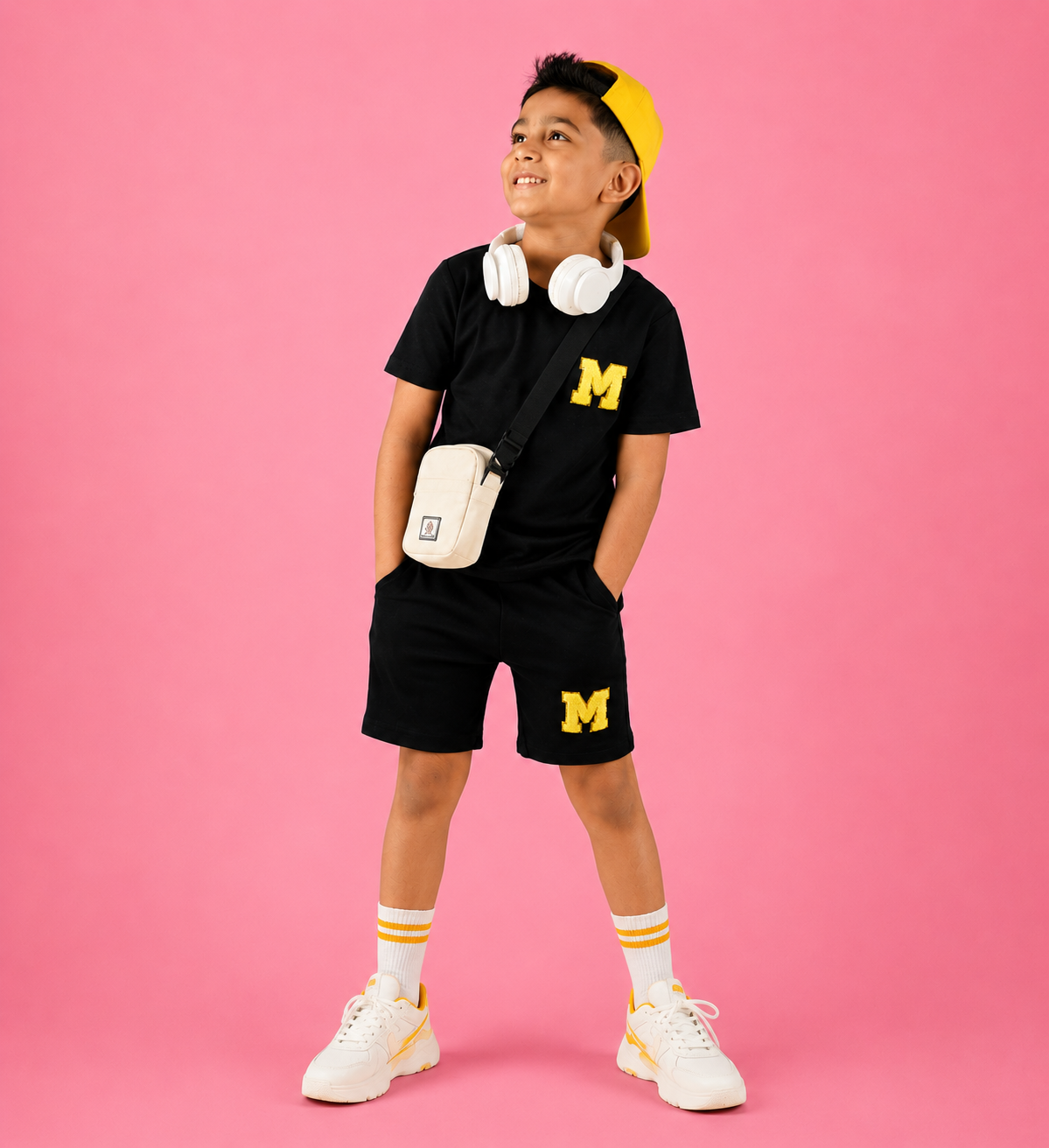 Black - Personalised Co-ord Set
