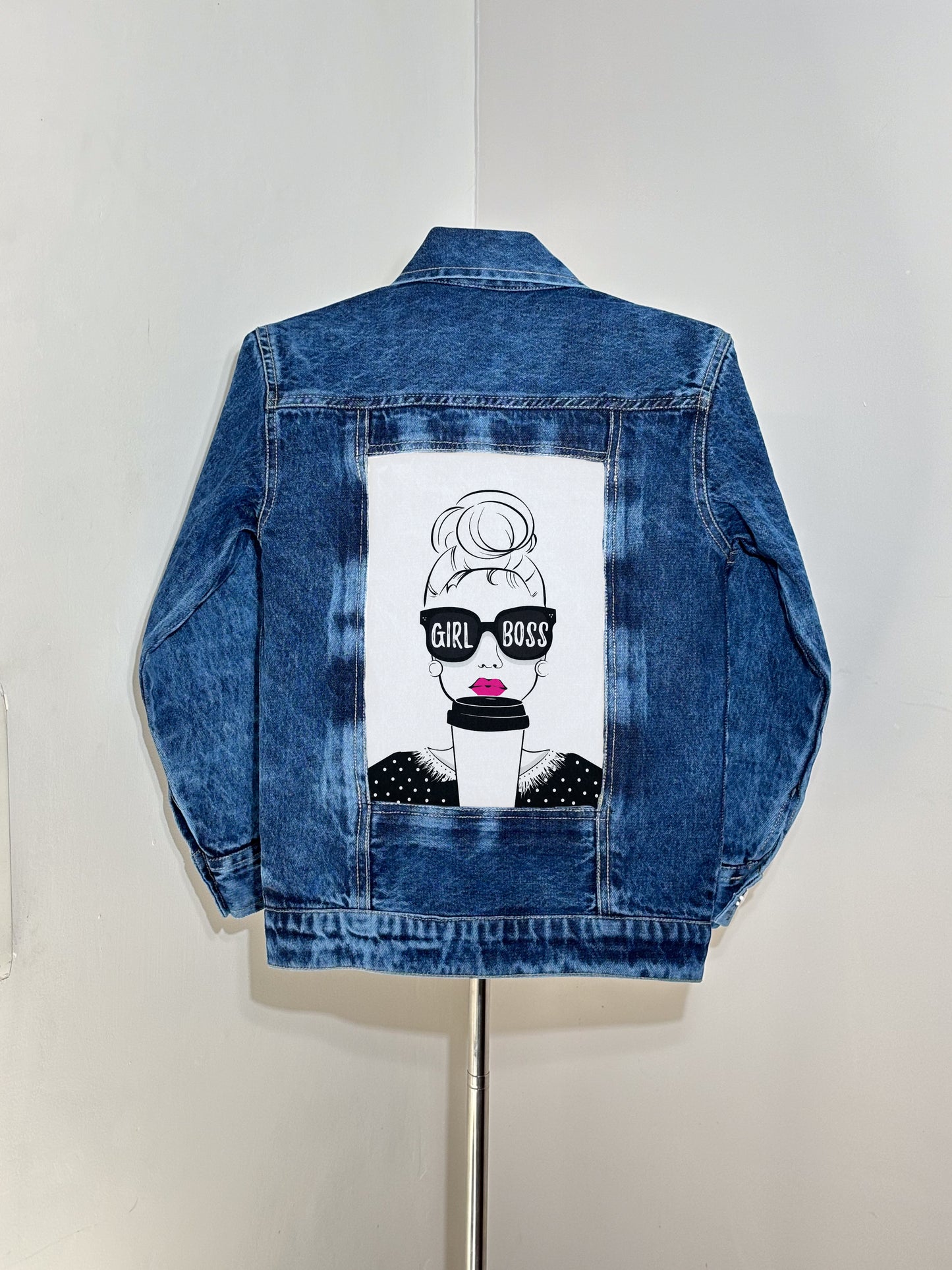 Girls Swappable Denim Jacket