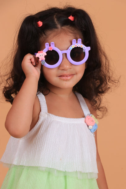 Kids Personalised Bunny Sunglasses