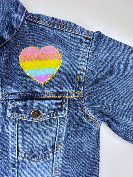 Kids' "I Love Mom" Jacket