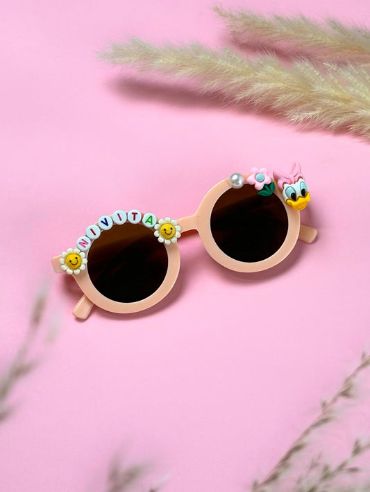 Peach Kids Personalised Sunglasses
