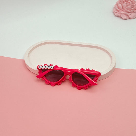 Kids Cat Eye Personalised Sunglasses