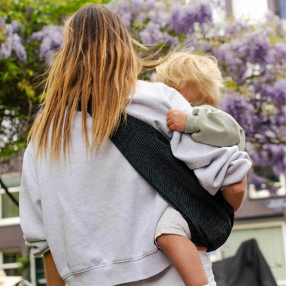 TODDLER CARRIER CORDUROY BLACK