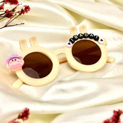 Kids Personalised Bunny Sunglasses