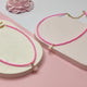 Mom & Daughter Matching Pink Heart Necklace Combo