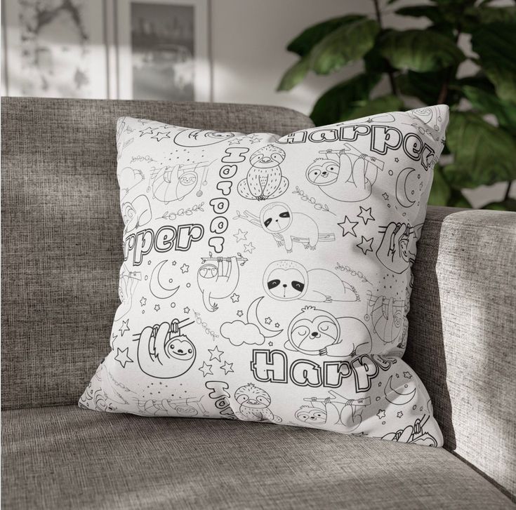 Colouring Pillow