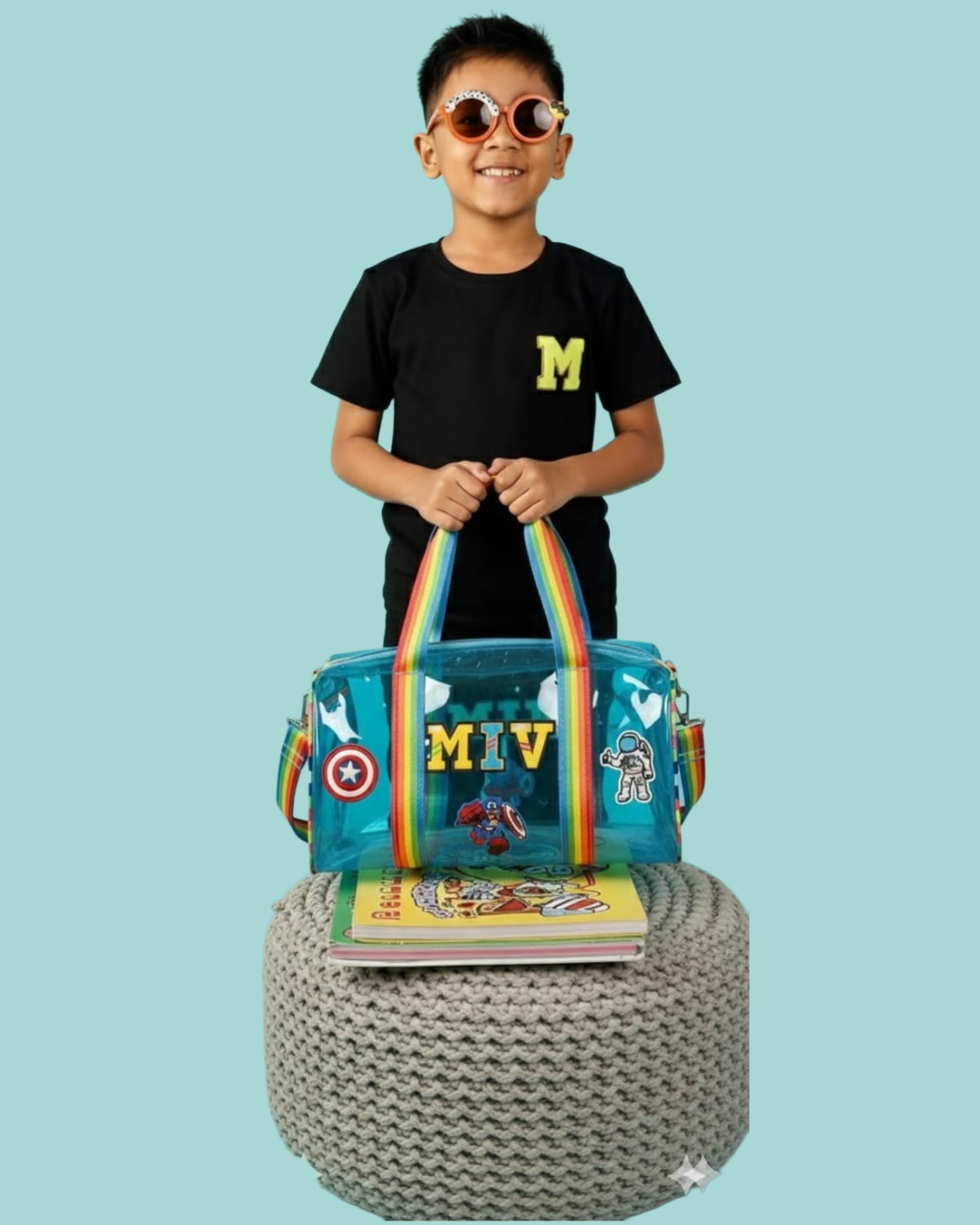Personalized Kids Duffle Bag