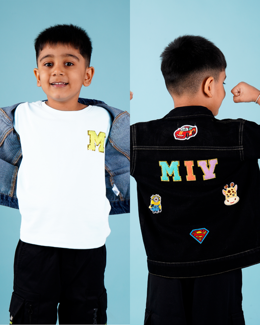 Perfect Personalised Combo (BlackJacket+T-shirt)