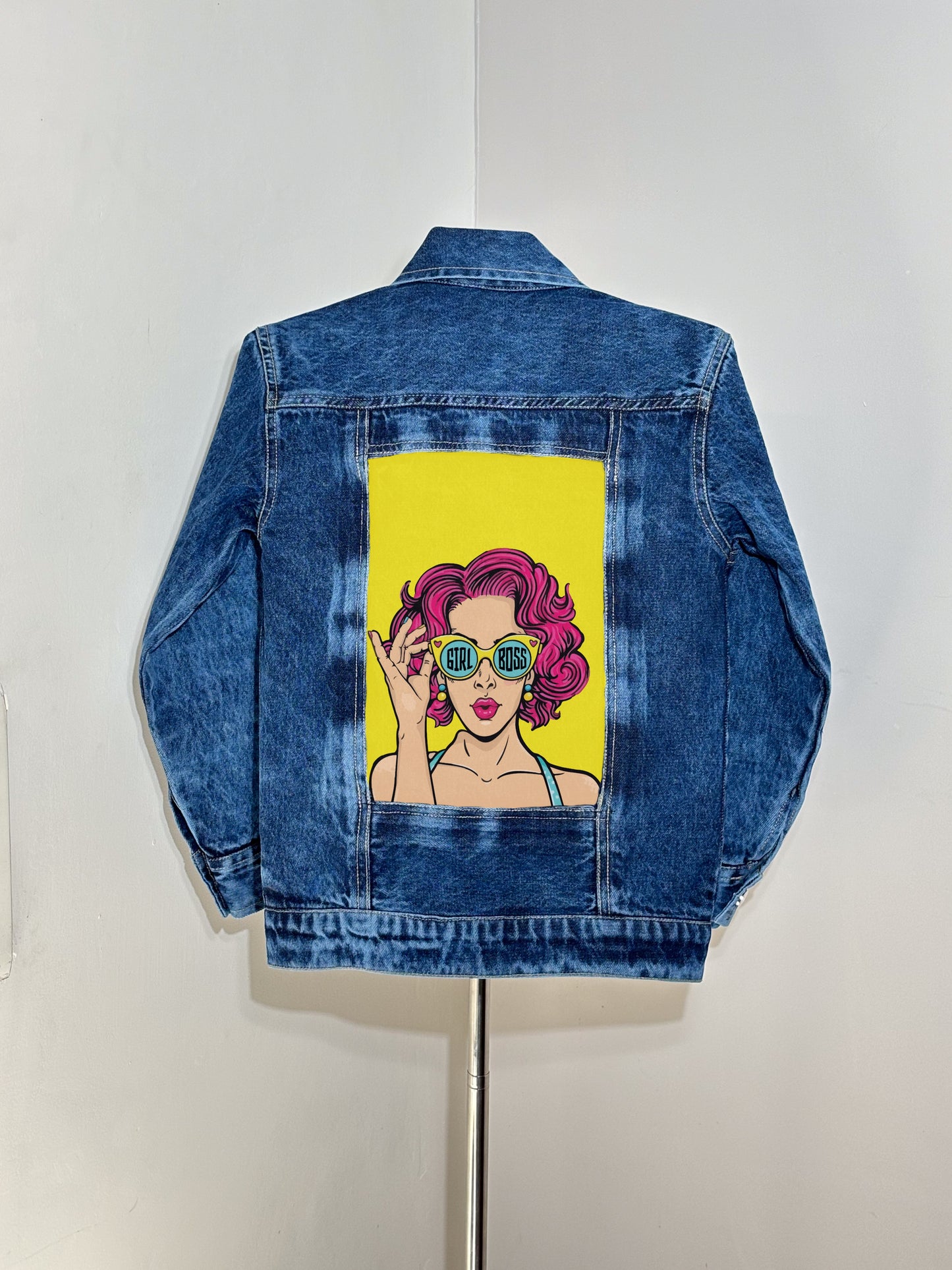 Girls Swappable Denim Jacket