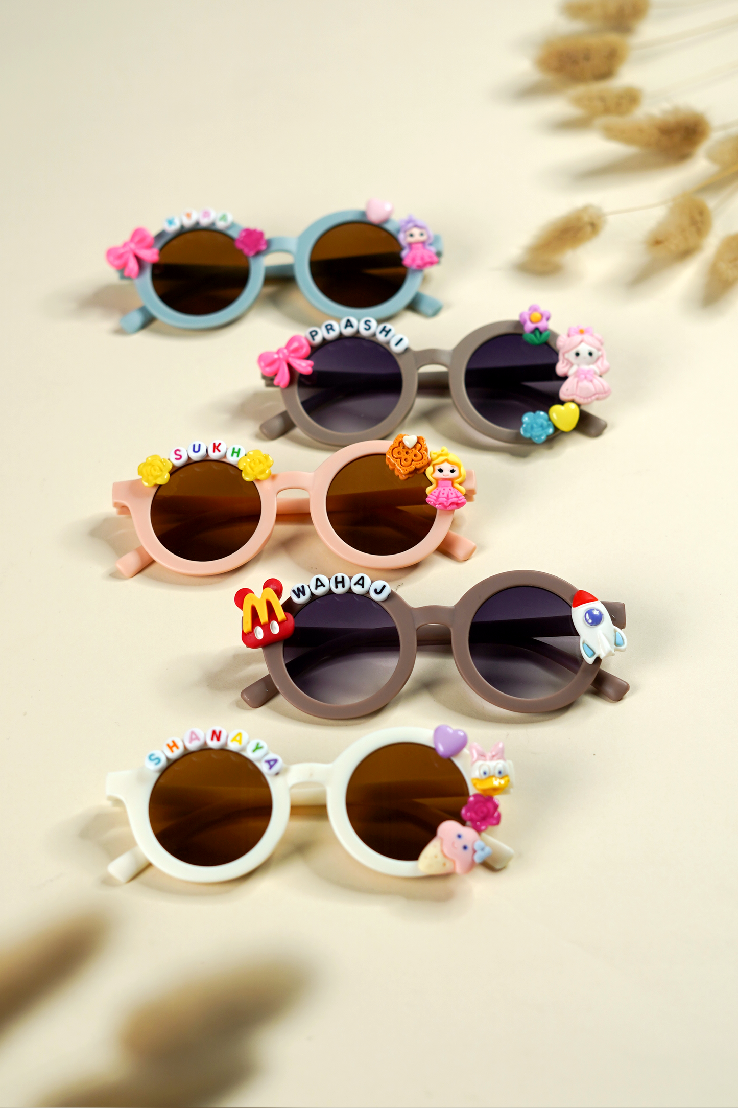 Black Personalised Sunglasses